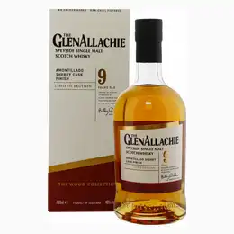 Glenallachie 9 Year Old Amontillado Sherry Cask Finish Limited Edition Speyside Single Malt Scotch Whisky 70cl