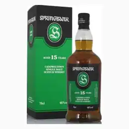 Springbank 15 Year Old Whisky