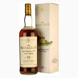 Macallan 12 Year Old Sherry Cask 1990s 1 Litre