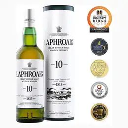 Laphroaig 10 Year Whisky 70cl