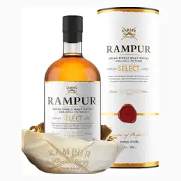 Rampur Select 2023 Limited Release Single Malt Indian Whisky 70cl
