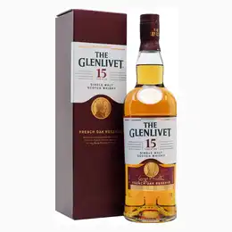 The Glenlivet 15 Year Old, Speyside Single Malt Scotch Whisky