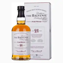 The Balvenie Portwood 21 Year Old Single Malt Scotch Whisky, 70 cl