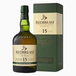 Redbreast 15 Year Old Single Pot Still Irish Whiskey 70cl