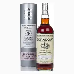 Edradour 10 Year Old 2011  - Un-Chillfiltered Collection  Whisky