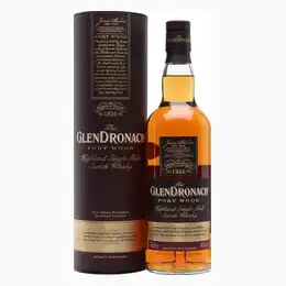 GlenDronach PortWood, Single Malt Whisky, 70cl.