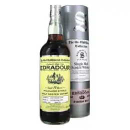 Edradour 2011 10 Year Old Signatory Vintage Unchillfiltered 46% 70cl