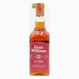 Evan Williams 12 Year Old Bourbon Whiskey 101 Proof Japanese
