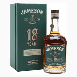 Jameson 18 Year Old Blended Irish Whiskey 70cl