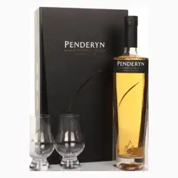 Penderyn Madeira Finish Gift Set with 2x Glasses Whisky 70cl
