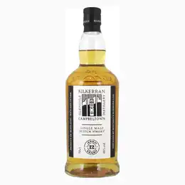 KILKERRAN 12 Year Old Campbeltown Single Malt Scotch Whisky 70cl 46%