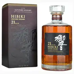 Suntory Hibiki 21 Year Old Japanese Whisky 70cl