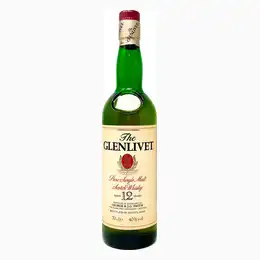 Glenlivet 12 Year Old Single Malt Scotch Whisky 70cl, 40% ABV