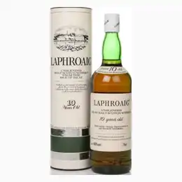 Laphroaig 10 Year Old - 1980s Whisky 75cl