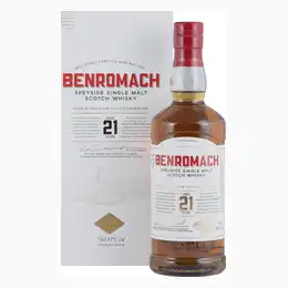 Benromach 21 Year Old Whisky 43%