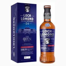 Botte Of Loch Lomond Open Course Collection Royal Troon 24 Year Old Whisky And Special Gift Box