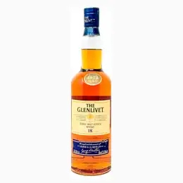 Glenlivet 18 Year Old Single Malt Scotch Whisky, 70cl, 43% ABV