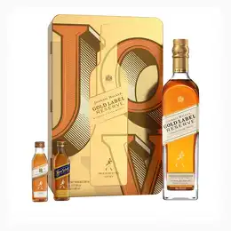 Johnnie Walker Gold Gift Set  70cl