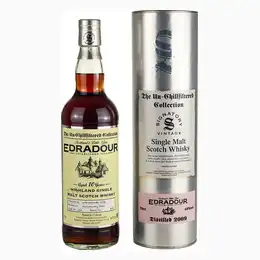 Edradour 10 Year Old 2009 Signatory Un-Chillfiltered
