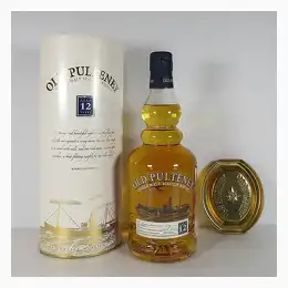 Old Pulteney 12 Year Old second design label 2010s 