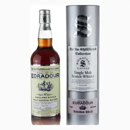Edradour 10 Year Old 2013 Signatory Un-Chillfiltered