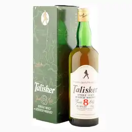 Talisker 8 Year Old, Eighties Bottling with Box