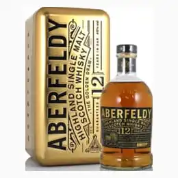 Aberfeldy 12 Year Old Gold Bar Gift Tin