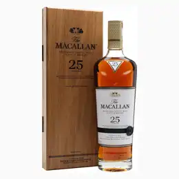 Macallan 25 Year Old Single Malt Whisky