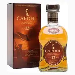 CARDHU 12 Year Old Speyside Single Malt Scotch Whisky 70cl 40%