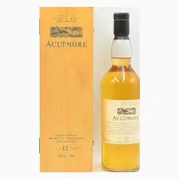 Aultmore 10 Year Old Single Malt Whisky Flora & Fauna in Wooden Box