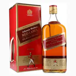 Johnnie Walker Red Label Bot.1980s Large Bottle