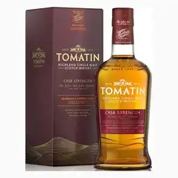 Tomatin Cask Strength Bourbon & Sherry Matured Single Malt Whisky57.5% 70cl