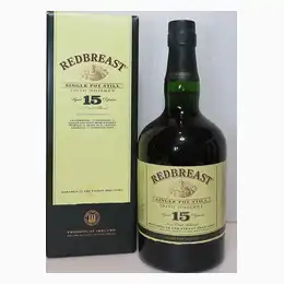 Redbreast 15 Year Old Single Pot Still - label 2010-2015 