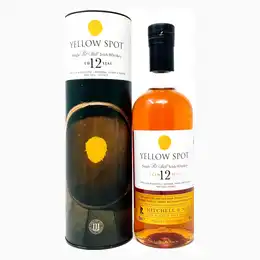 Yellow Spot 12 Year Old Irish Whiskey, 70cl, 40% ABV