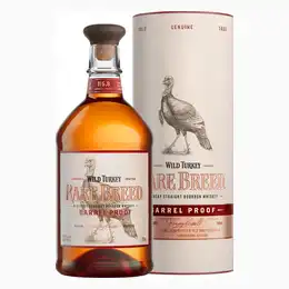 Bottle Of Wild Turkey Rare Breed Bourbon In Gift Box