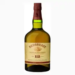 Jameson Irish Whiskies Redbreast 12yo Irish Whiskey