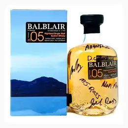 Balblair 2005 1st Edition 2015 Bottling Single Malt Scotch Whisky, 70cl, 46% ABV