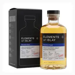 ELEMENTS OF ISLAY Bourbon Cask Islay Blended Malt Scotch Whisky 54.5%
