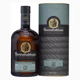 Bottle Of Bunnahabhain Stiuireadair Islay Single Malt Scotch Whisky With Gift Box