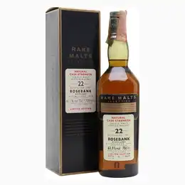 Rosebank 1981 22 Year Old Rare Malts
