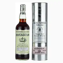 Edradour 10 Year Old 2010 Signatory Un-Chillfiltered
