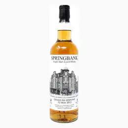 Springbank Grand Re-Opening The Royal Hotel Campbeltown Single Malt Scotch Whisky, 70cl, 46% ABV