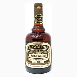 Bowmore 12 Year Old Dumpy Bottle Single Malt Scotch Whisky, 75cl, 40% ABV
