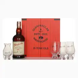 Glenfarclas 25 Year Old Glasses and Jug Gift Set Whisky 70cl