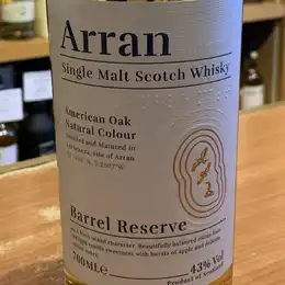 Arran Barrel Reserve Single Malt Scotch Whisky 70cl The