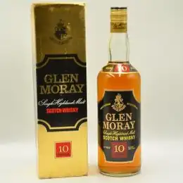 Glen Moray 10 Years Old Single Highland Malt Whisky 1970s
