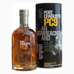 BRUICHLADDICH DISTILLERY Port Charlotte PC9 2002 