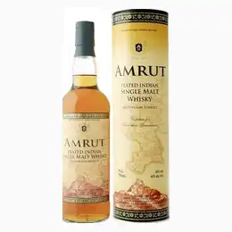 Amrut Peated Cask Strength Indian Single Malt Whisky 62.8% 70cl