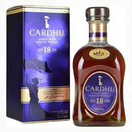 Cardhu 18 Year Old Single Malt Scotch Whisky 70cl