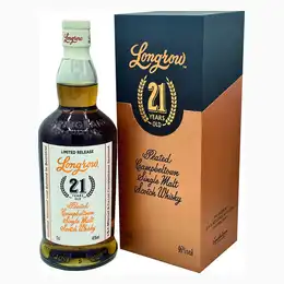 Longrow 21 Year Old 2023 Release Single Malt Scotch Whisky